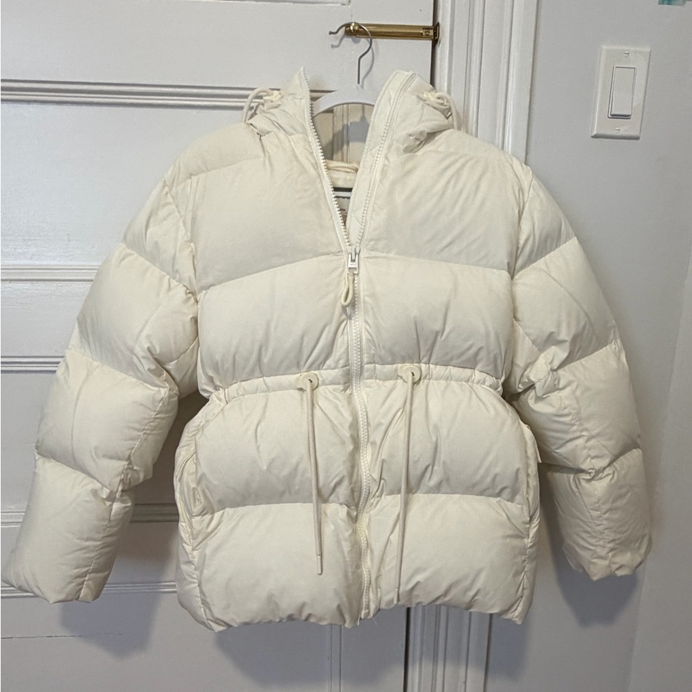 Wilfred White/Cream Puffer Jacket